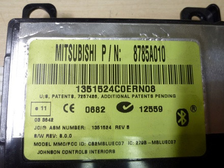 Блок управления беспроводной связи Mitsubishi Outlander XL  2008 2.4 Бензин Одесса