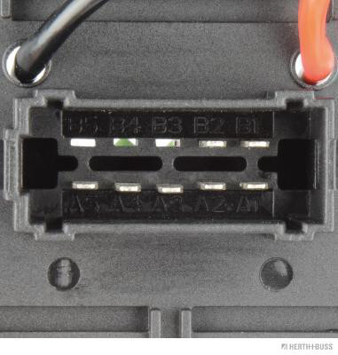 Разъем резистора печки Renault Megane  2008 1.6 Бензин 