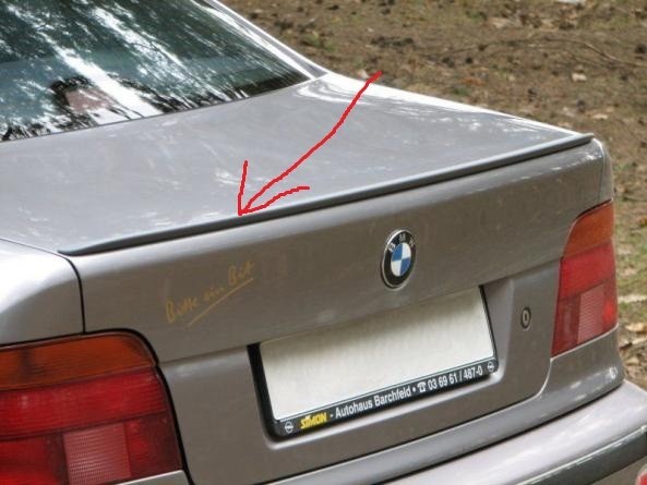 Спойлер BMW 5 Series E39 2000 г.  2.8 л бензин Мариуполь
