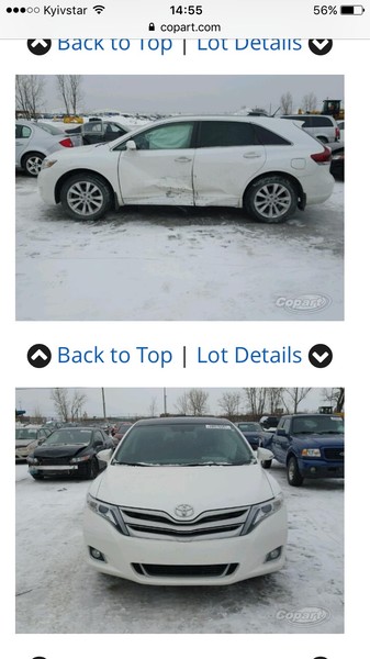 Двері ліві. зад перед Toyota Venza  2014 хетчбек 2.7 Бензин 