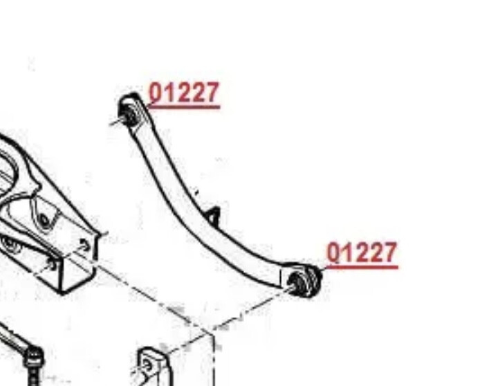 Задній поперечний важіль Peugeot 406  2000 універсал 2.0 Дизель Київ
