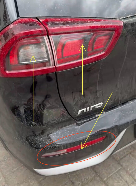 Стоп задний левый Kia Niro  2019 универсал 1.6 Бензин Одесса