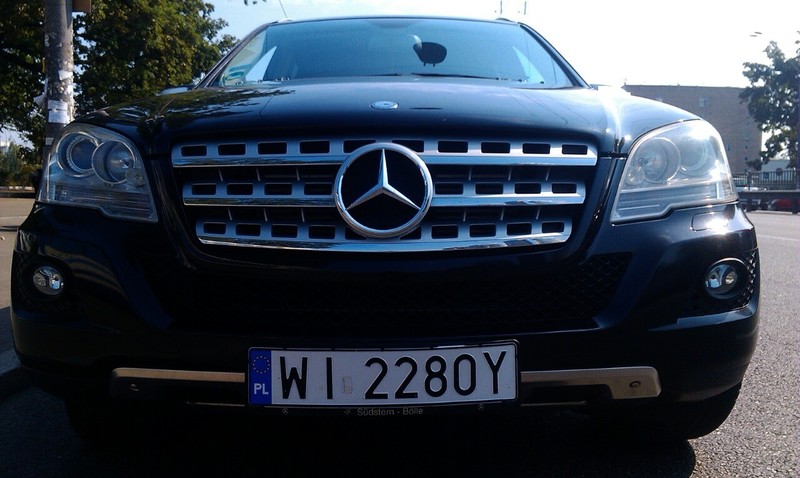 Бампер передний Mercedes M-Class W164 2009 г.  3.0 л дизель Киев