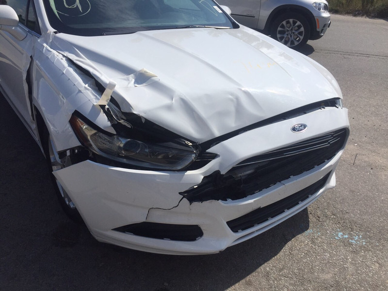 Бампер передний Ford Fusion 2015 г.  2.5 л бензин Киев