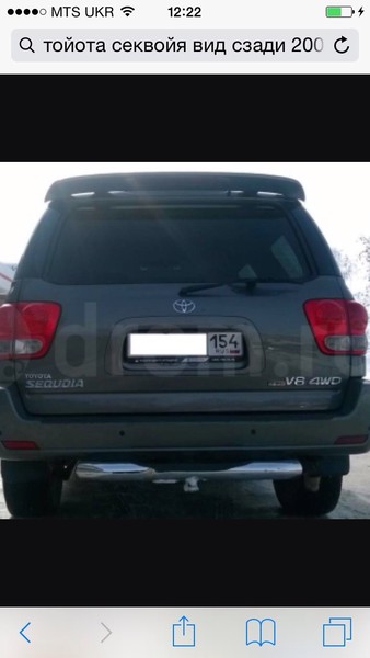 Скло заднє Toyota Sequoia  2005 4.7 Бензин 