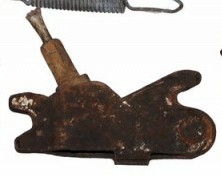 Поворотный элемент колодок Mercedes-Benz Vito  2003 2.2 Дизель Новопсков