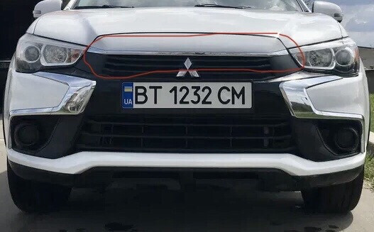 Решетка радиатора Mitsubishi ASX 2018 г.  2.0 л бензин Днепр