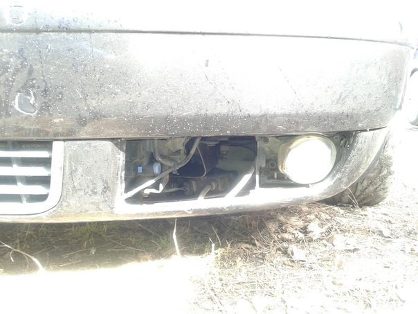 Декоративная решетка противотуманки левой Audi S8  2000 4.2 Бензин Кривой Рог
