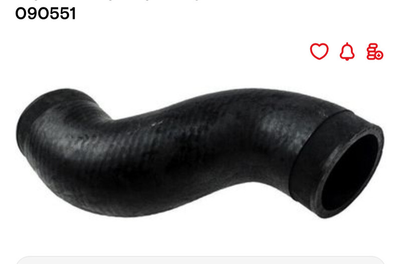 Патрубок интеркулера 09-0551   Land Rover Discovery