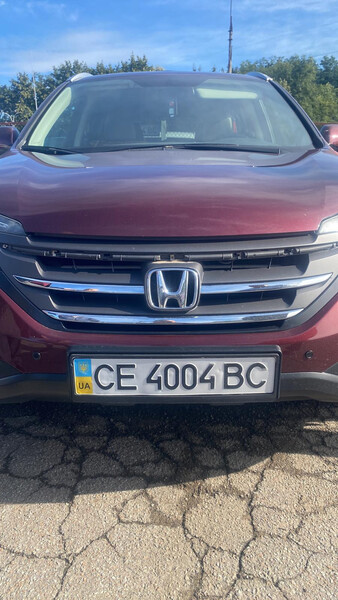 Молдинг решетки радиатора Honda CR-V 4  2013 универсал 2.4 Бензин Черновцы