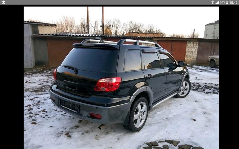 Бампер задний комплектный Mitsubishi Outlander  2005 2.4 Бензин Запорожье