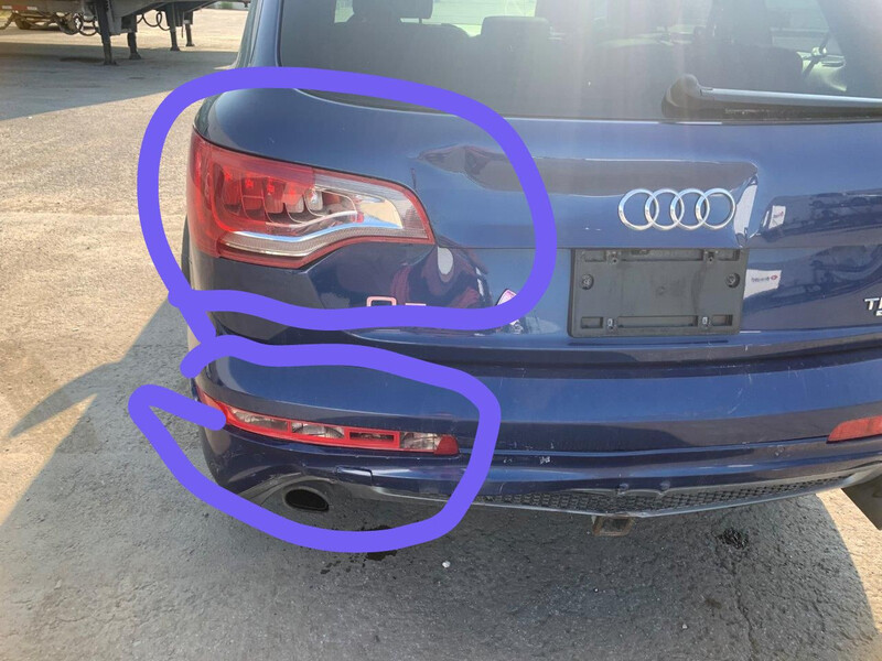 Стоп задний левый Audi Q7  2015 3.0 Бензин Николаев