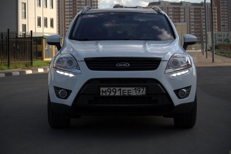 Штатные дневные ходовые огни Ford Kuga TDCI 2011 2.0 Дизель 