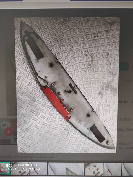 Спойлер ляды Renault Megane 2  2006 универсал 1.6 Бензин Хмельницкий