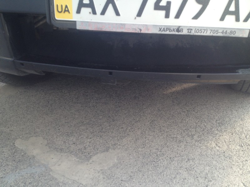 Накладка бампера Mitsubishi Outlander  2008 2.4 Бензин Харьков