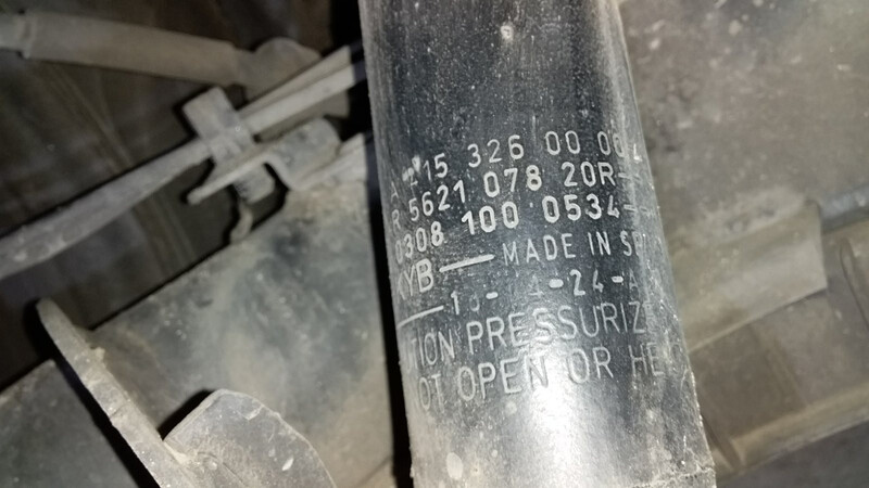 Задній амортизатор Mercedes-Benz Citan  2017 Одеса