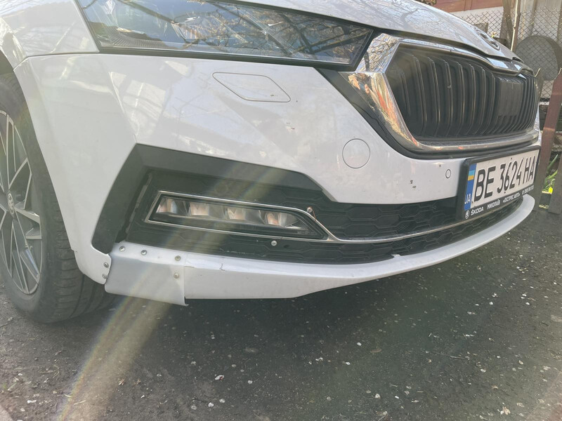 Передний бампер Skoda Octavia  2023 1.4 Бензин Николаев