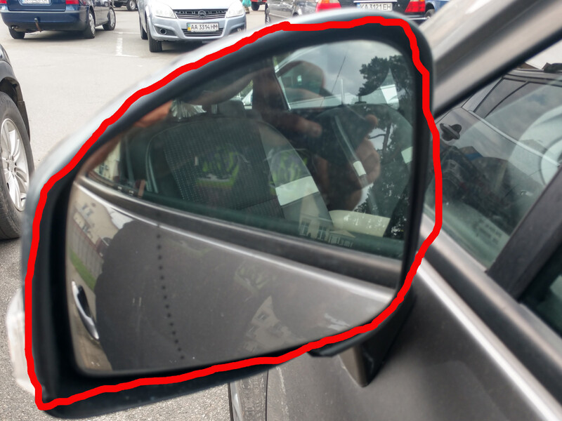 Зеркало левое 963010130   Renault Grand Scenic