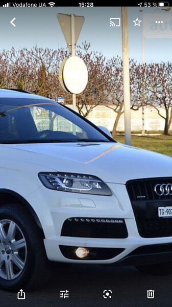 Фары передние в сборе с кронштейнами Audi Q7  2013 3.0 Дизель Хмельницкий