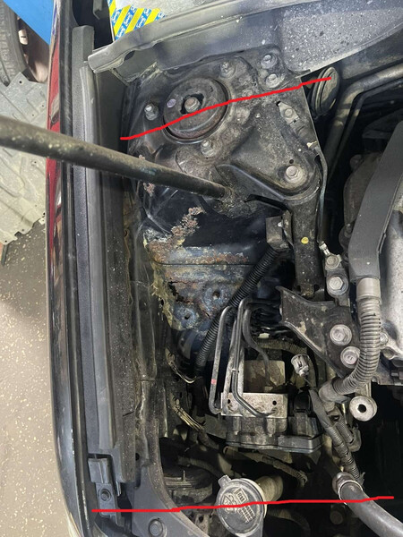 Лонжерон Toyota Camry 50  2012 Киев