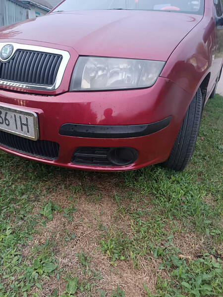 Бампер передний Skoda Fabia  2006 хэтчбек 1.2 Бензин Корсунь-Шевченковский