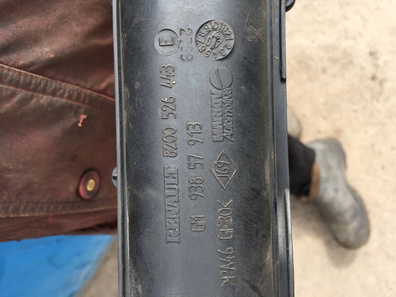 Патрубок турбіни Renault Trafic 2  2007 2.0 Дизель 