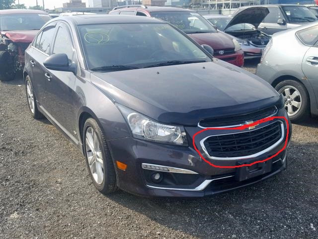 Решетка радиатора нижняя 95405770   Chevrolet Cruze