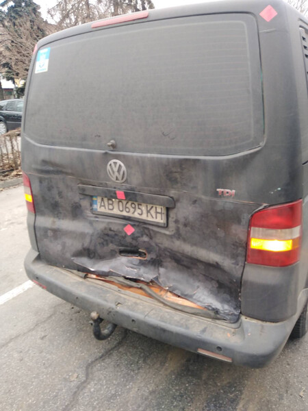 Задняя ляда Volkswagen T5 (Transporter)  2008 1.9 Дизель Хмельницкий