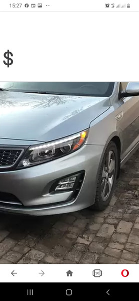 Бампер передний Kia Optima 3 2014 г.  2.4 л гибрид Белая Церковь