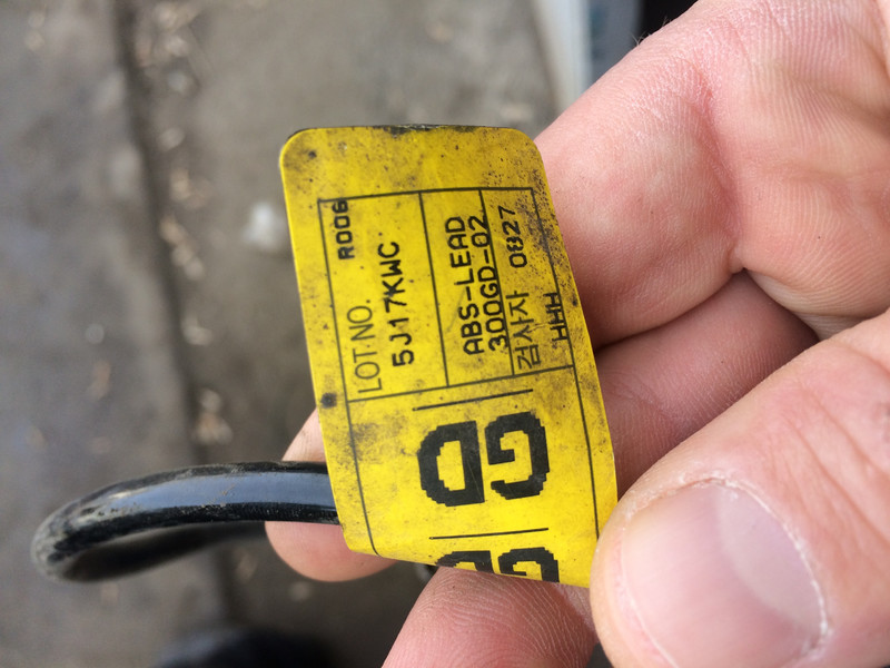 Провод датчика авс передний правій Chevrolet Evanda  2005 2.0 Бензин Харьков