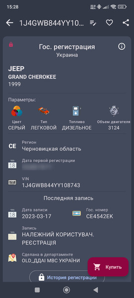Болты ГБЦ Jeep Grand Cherokee 1999 г.