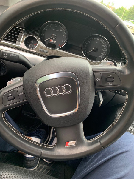 Накладка на руль Audi A8 D3  2008 4.2 Бензин Полтава