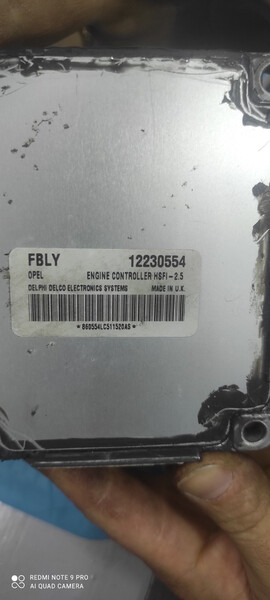 Блок эбу Opel Meriva A хэтчбек 2005 г.  1.6 л бензин Радомышль