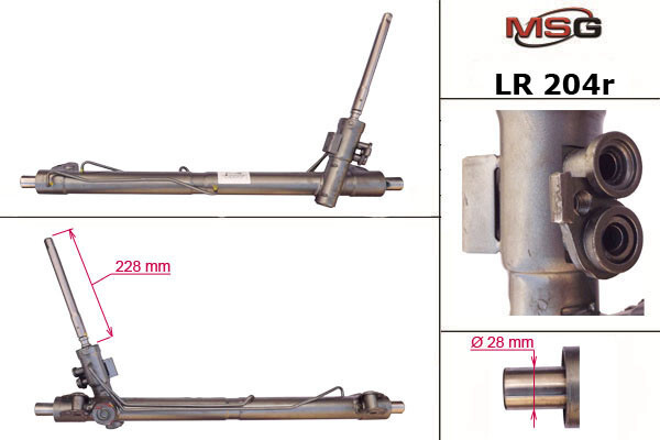 Рулевая рейка LR007501   Land Rover Freelander