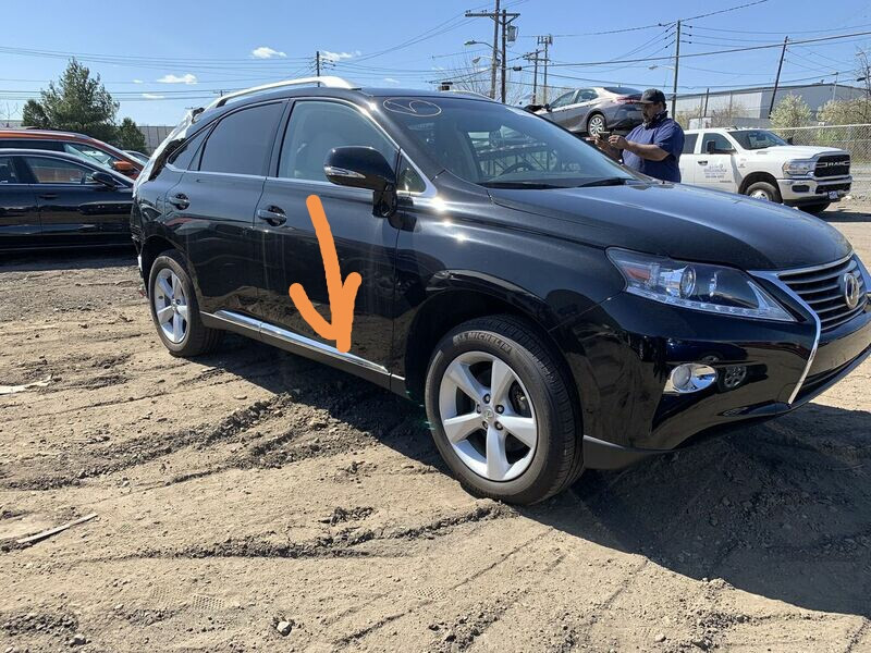 Молдинг двери Lexus RX 2013 г.  3.5 л бензин Киев