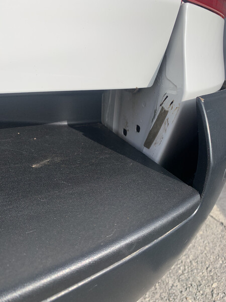 Заглушка бампера Volkswagen Amarok  2017 2.0 Дизель 