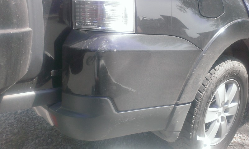 Бампер задний 6410B016WB   Mitsubishi Pajero, Mitsubishi Pajero Wagon