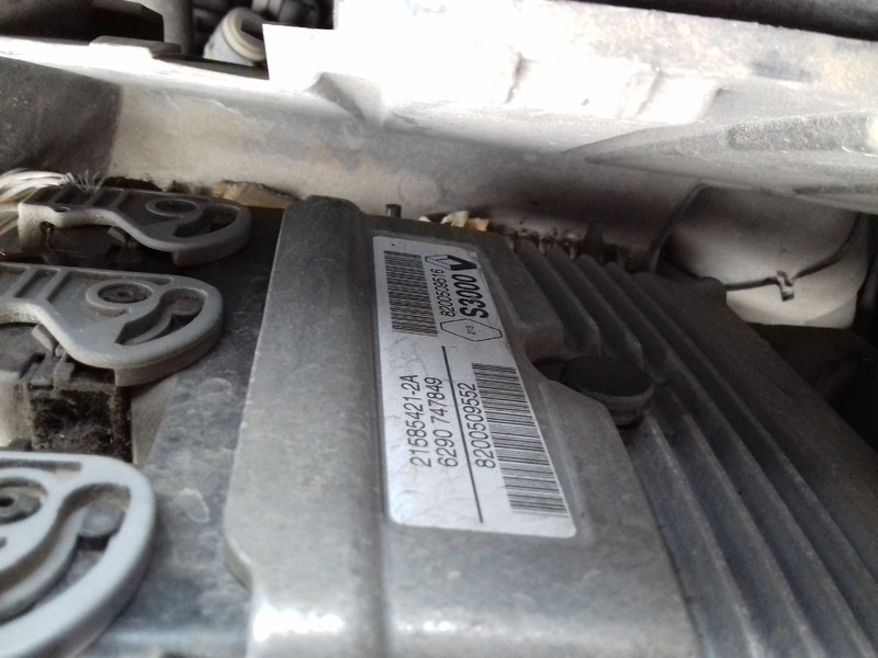 Блок управления системой впрыска Renault Megane 2 2006 г.  1.6 л бензин Днепр