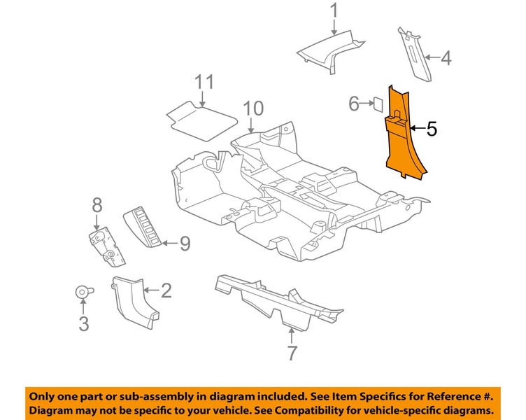Compass interior - lower center pillar trim right Jeep Compass  2015 2.4 Бензин Харьков