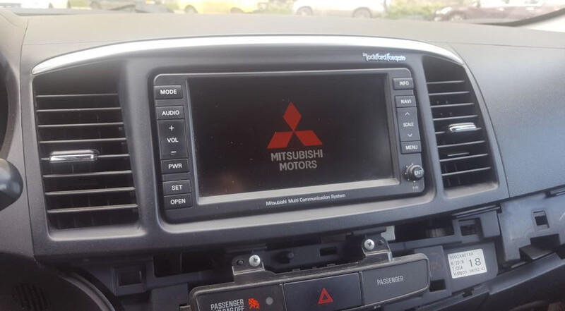 Штатная магнитола Mitsubishi Lancer X  2007 2.0 Бензин Николаев