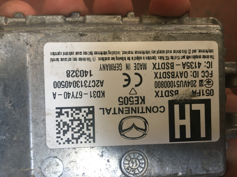 Блок слепых зон Mazda CX-5  2014 2.5 Бензин Киев