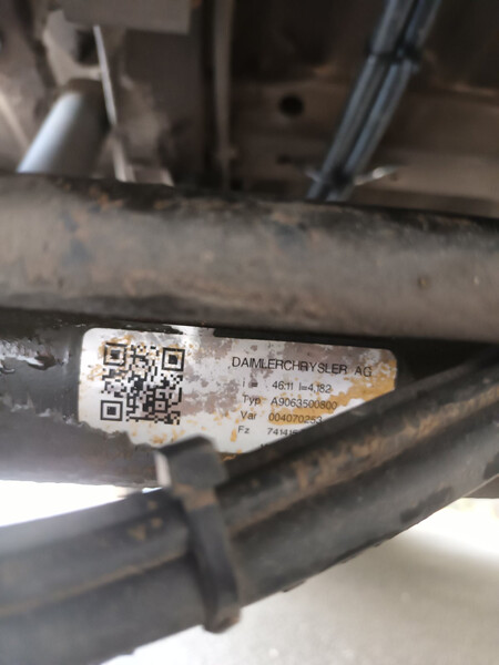 Редуктор заднього моста A9063500800   Mercedes Sprinter