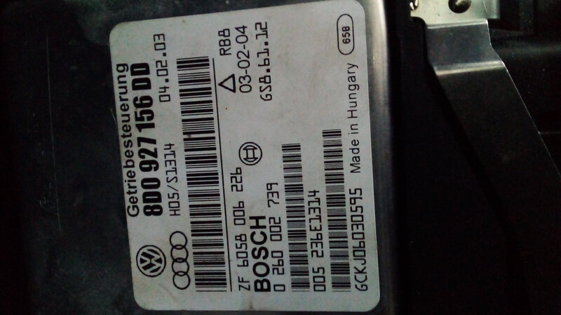 Блок управления АКПП 8DO927-56DD   Volkswagen Passat