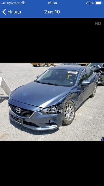 Крыло переднее Mazda 6 2016 г.  2.5 л бензин Киев