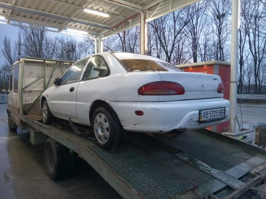Скло заднє Mitsubishi Mirage  1994 купе 1.5 Бензин 