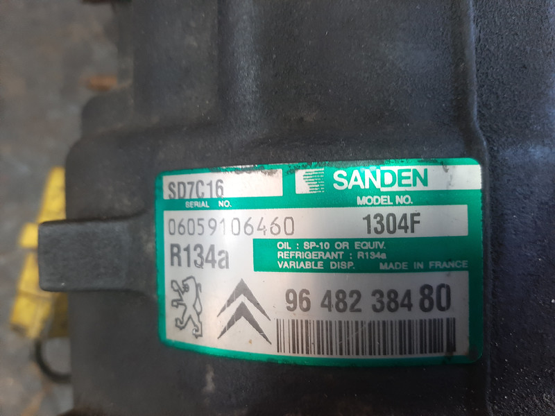 Компрессор кондиционера 9648238480   Peugeot 407