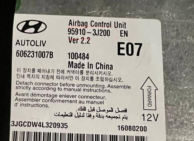 Блок управления airbag Hyundai ix55 (Veracruz)  2008 3.8 Бензин Старый Самбор