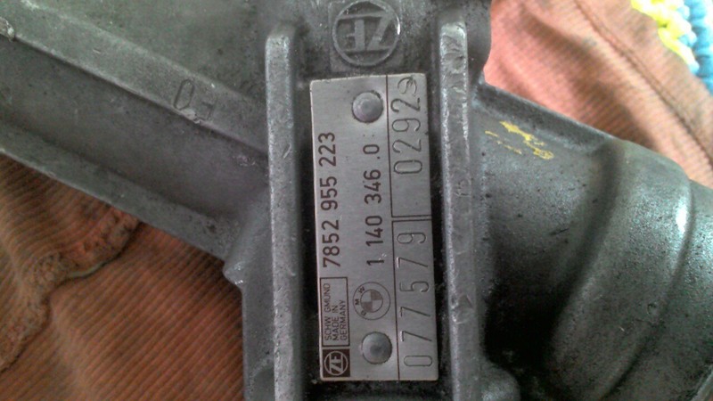 Рейка BMW 5 Series 525 XI 1994 г.  2.5 л бензин Кривое Озеро