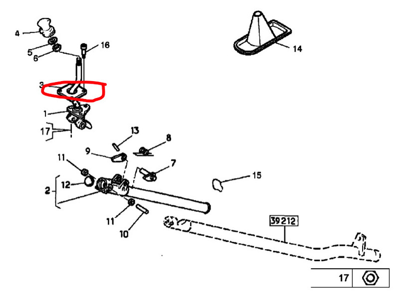 Опора куліси КПП Renault Midlum  2005 6.2 Дизель Київ