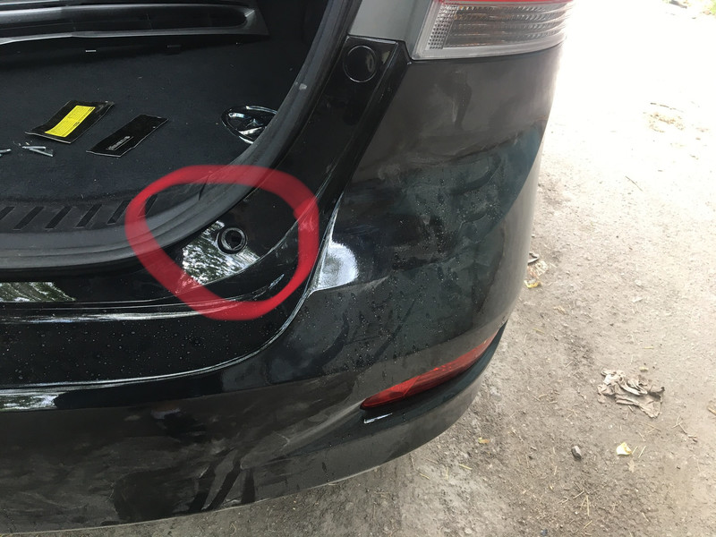 Клипсы заднего бампера Toyota Venza  2014 2.7 Бензин 